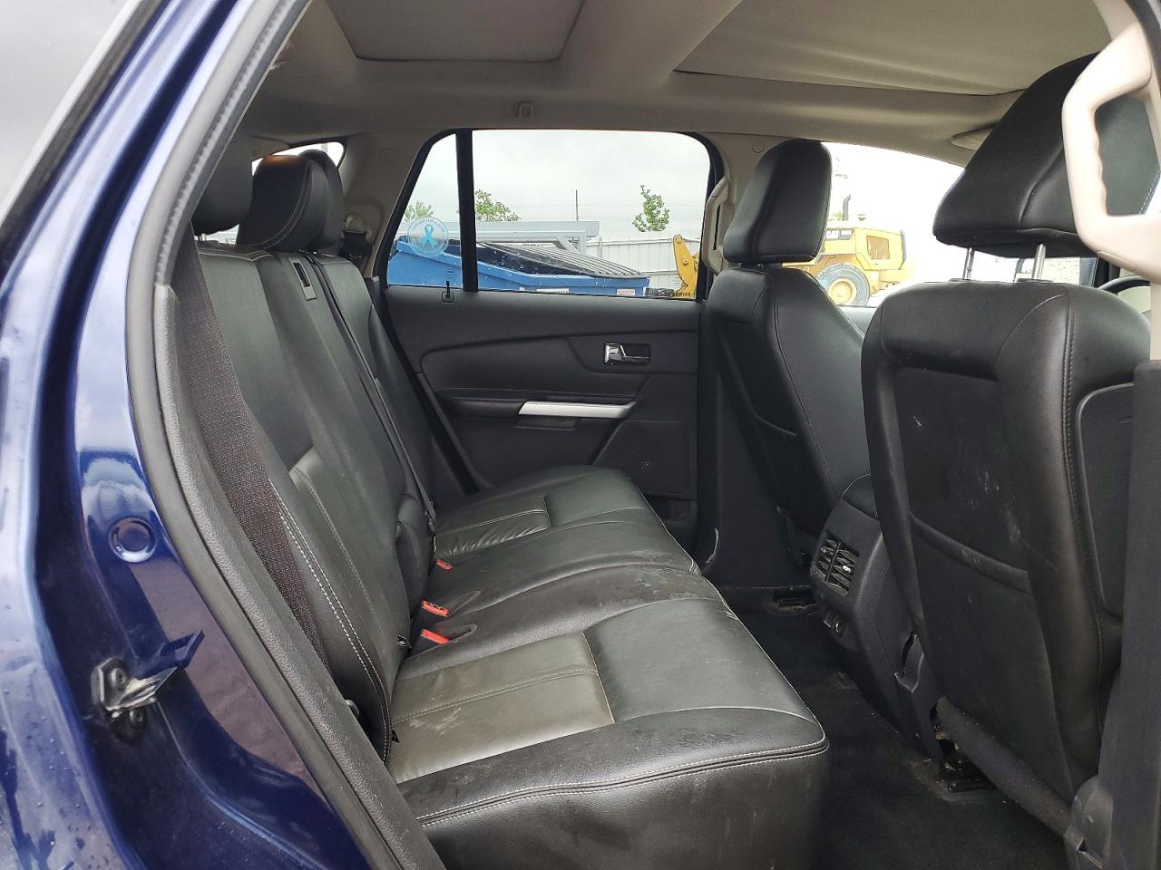 2011 Ford Edge Sport Blue vin: 2FMDK4AKXBBA85851