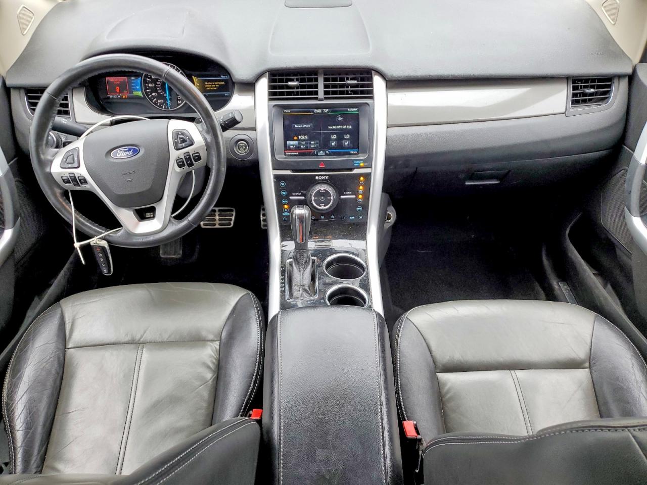 2011 Ford Edge Sport Blue vin: 2FMDK4AKXBBA85851