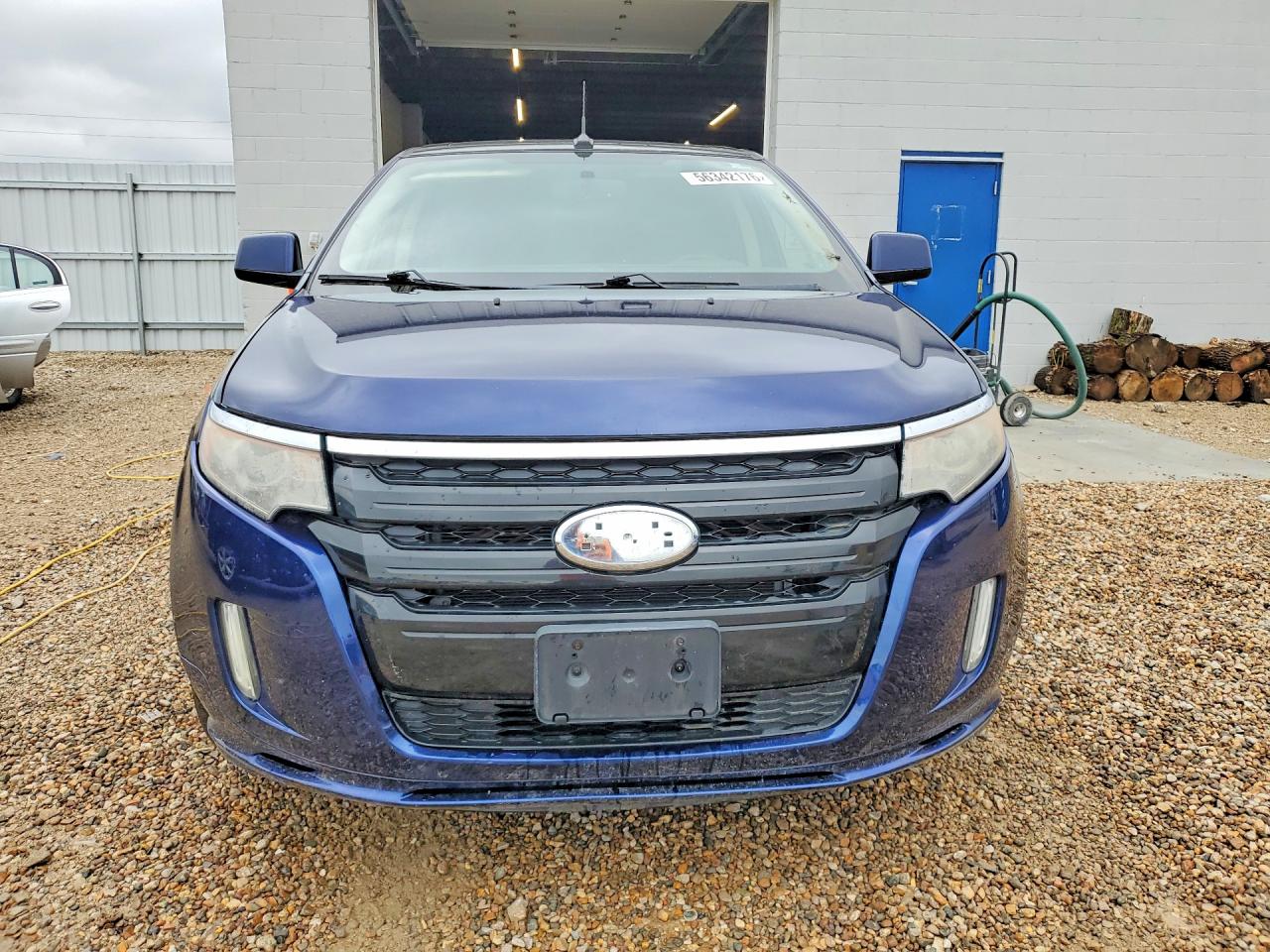 2011 Ford Edge Sport Blue vin: 2FMDK4AKXBBA85851