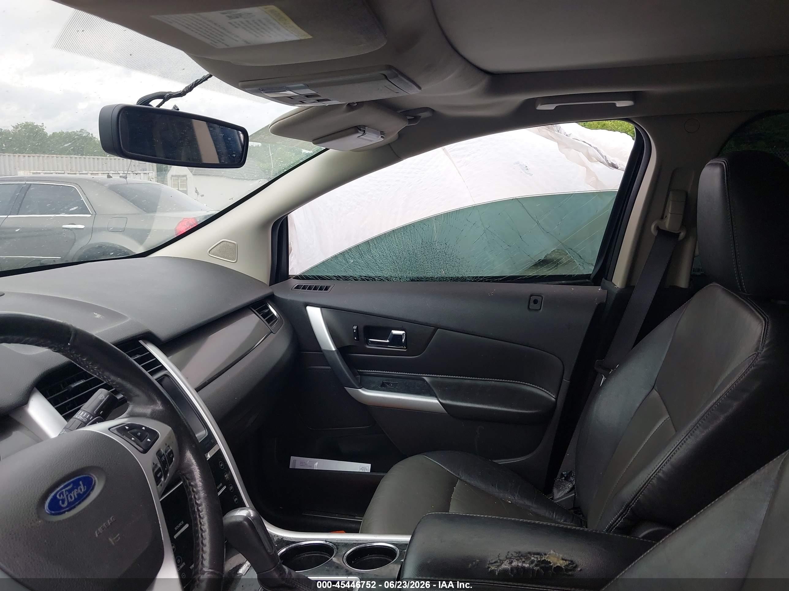 2011 Ford Edge Sport Black vin: 2FMDK4AKXBBA87079