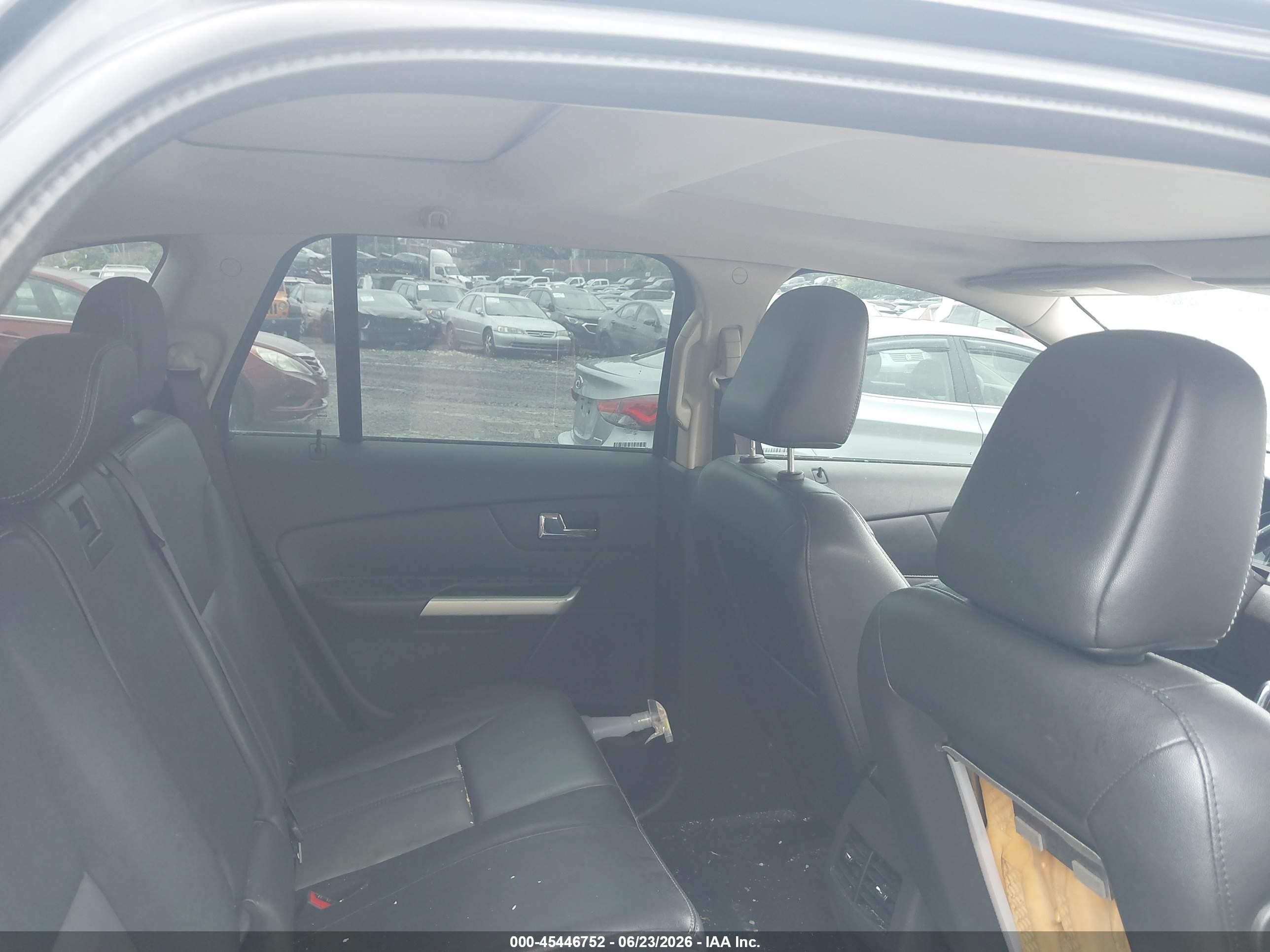 2011 Ford Edge Sport Black vin: 2FMDK4AKXBBA87079