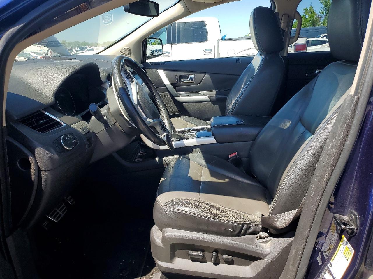 2011 Ford Edge Sport Blue vin: 2FMDK4AKXBBB49757