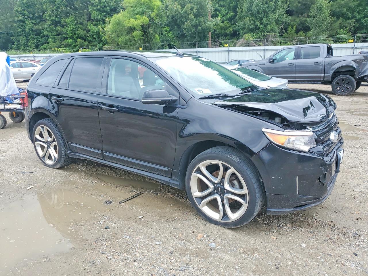 2012 Ford Edge Sport Black vin: 2FMDK4AKXCBA02162