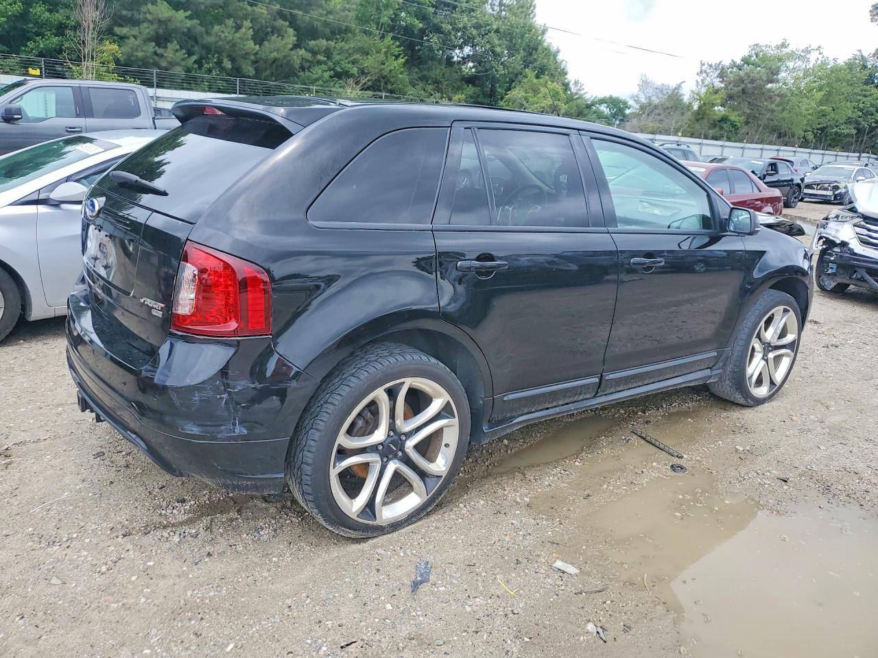 2012 Ford Edge Sport Black vin: 2FMDK4AKXCBA02162