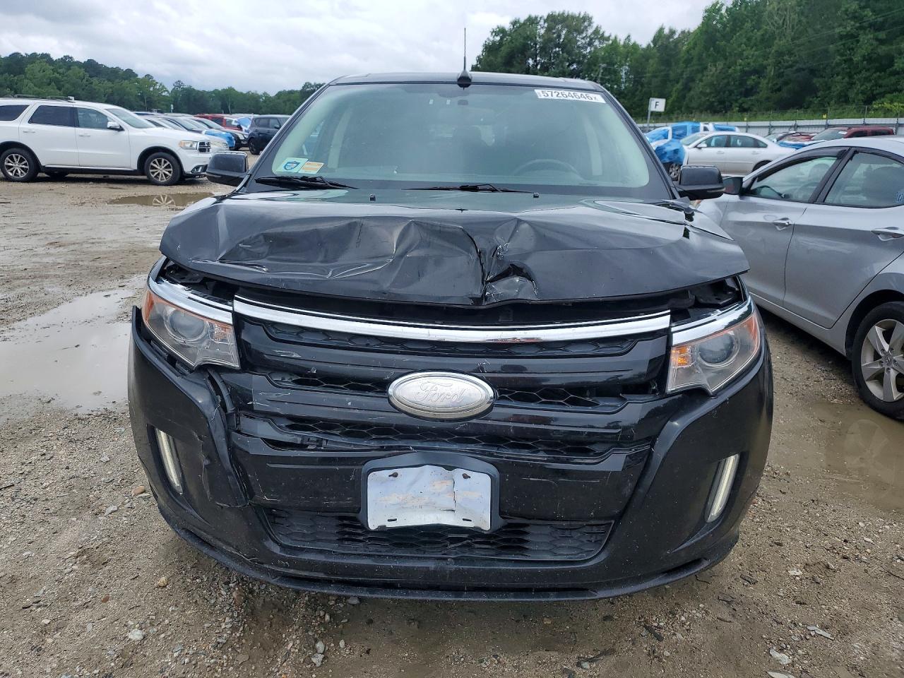 2012 Ford Edge Sport Black vin: 2FMDK4AKXCBA02162