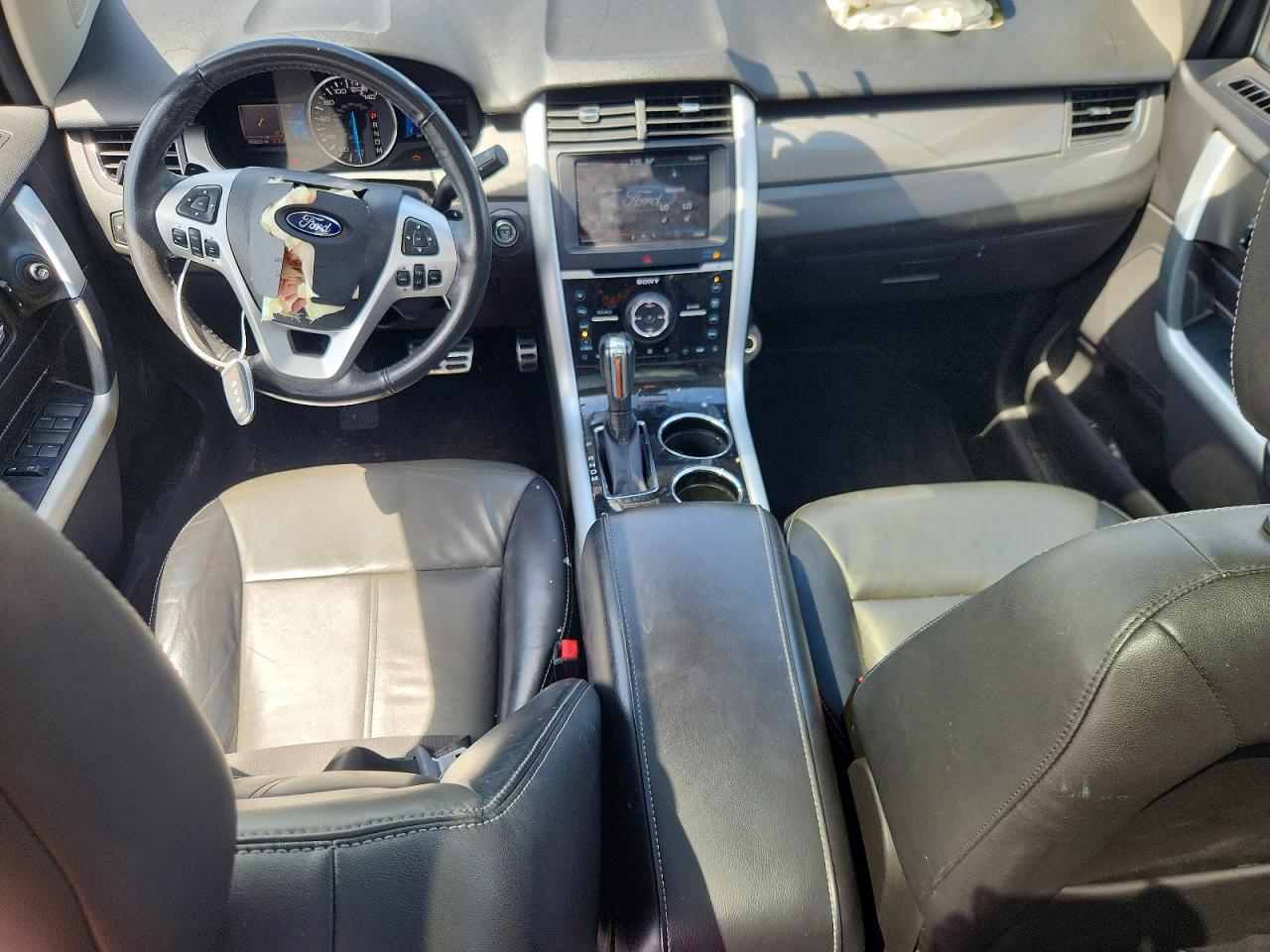 2012 Ford Edge Sport Black vin: 2FMDK4AKXCBA02162