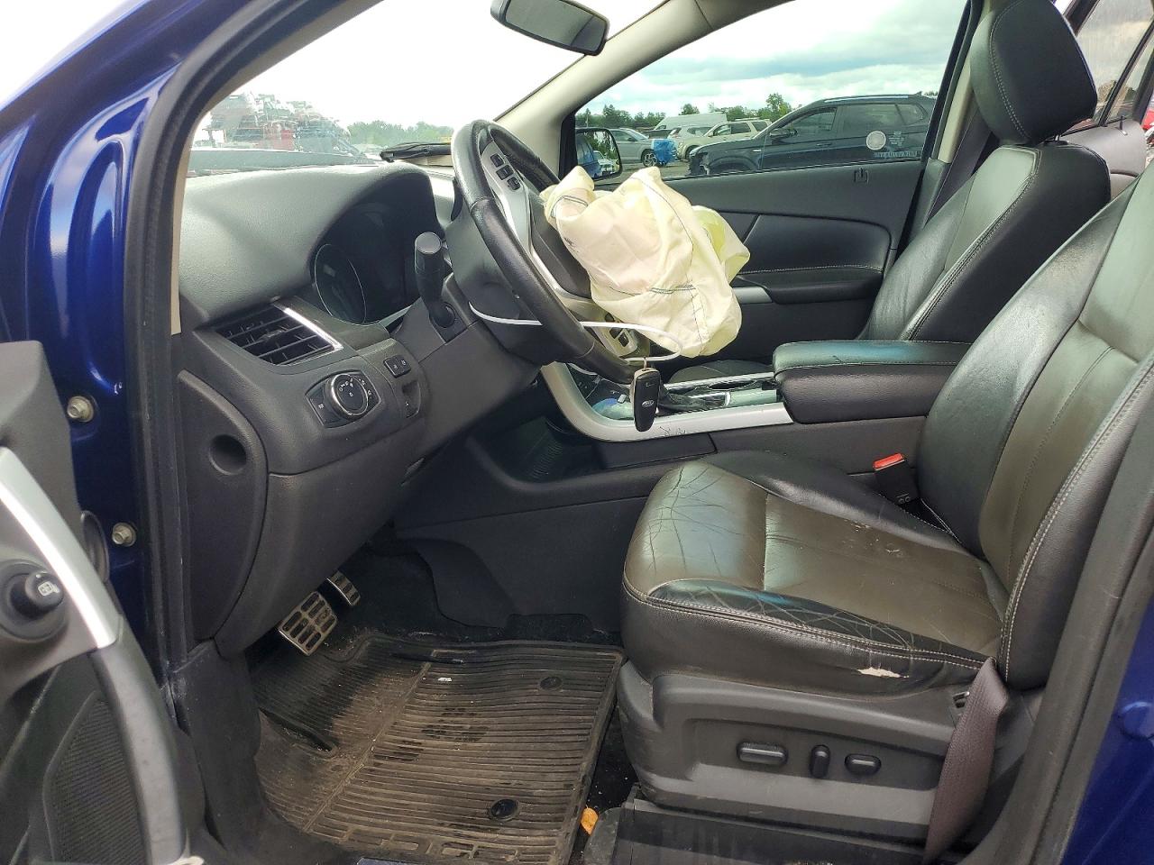 2013 Ford Edge Sport Blue vin: 2FMDK4AKXDBC35511