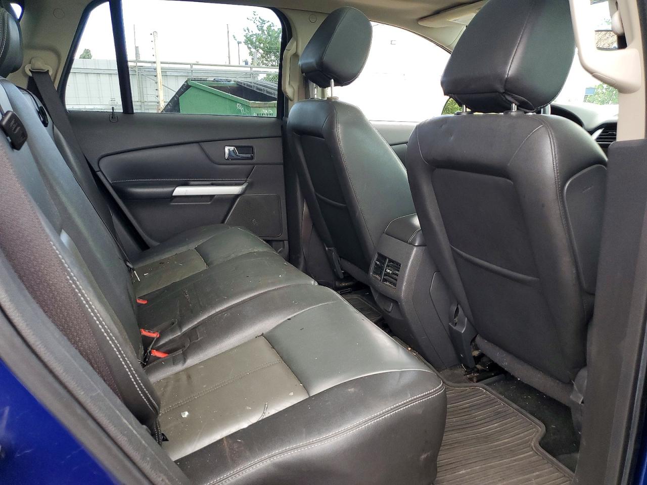 2013 Ford Edge Sport Blue vin: 2FMDK4AKXDBC35511