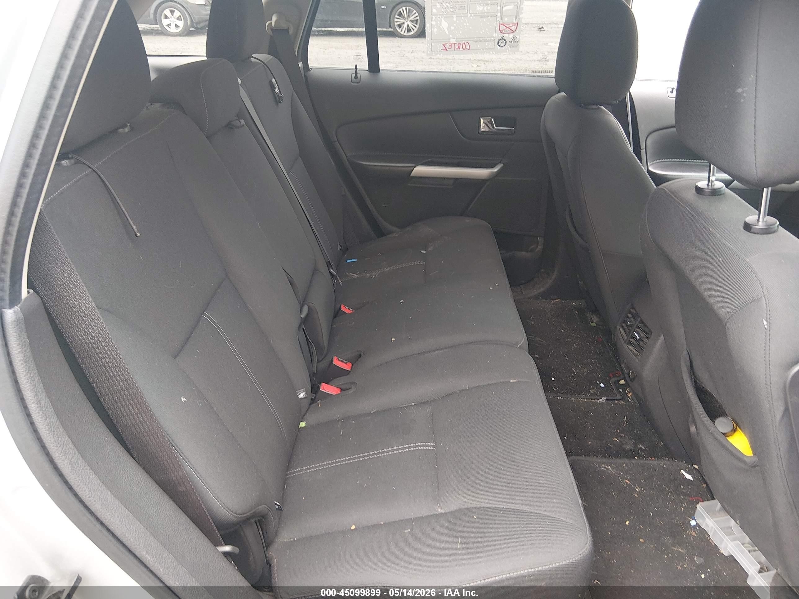 2014 Ford Edge Se Silver vin: 2FMDK4GC0EBB23866