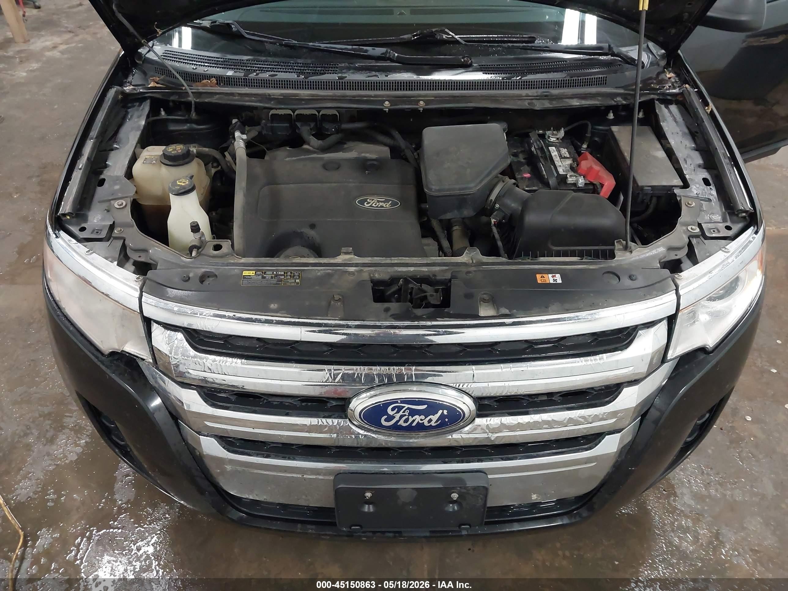 2014 Ford Edge Se Black vin: 2FMDK4GC0EBB46936