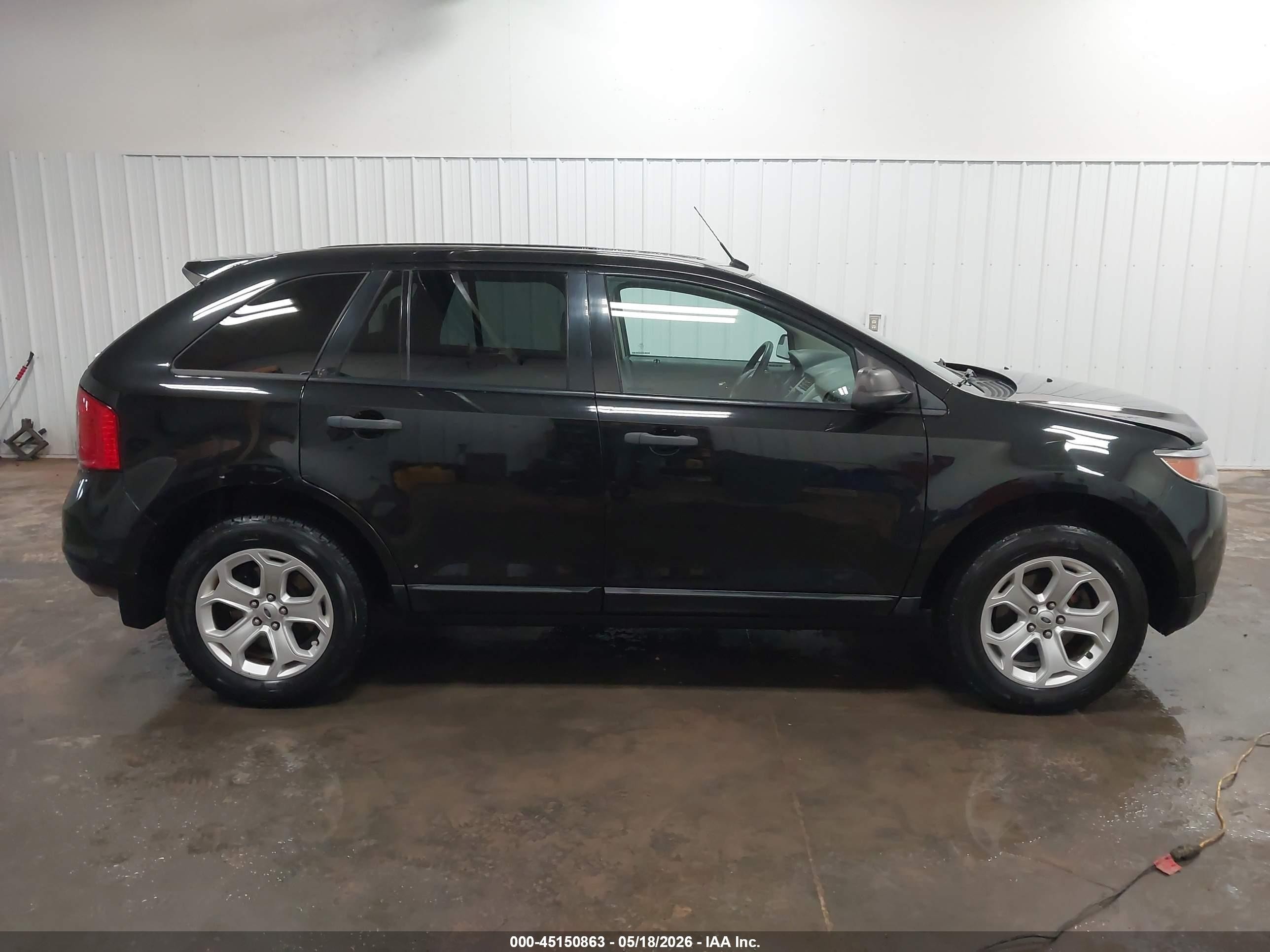 2014 Ford Edge Se Black vin: 2FMDK4GC0EBB46936