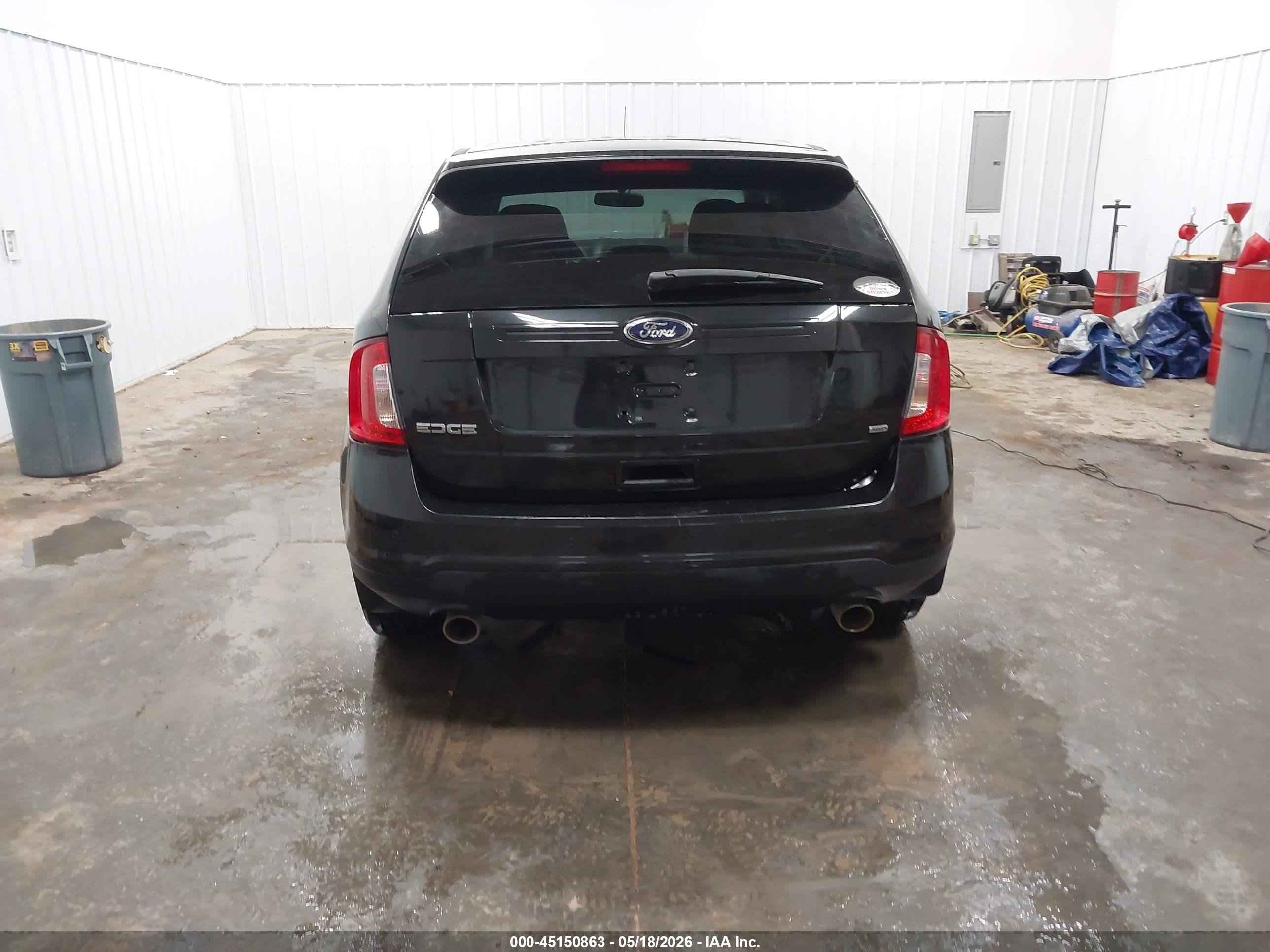 2014 Ford Edge Se Black vin: 2FMDK4GC0EBB46936