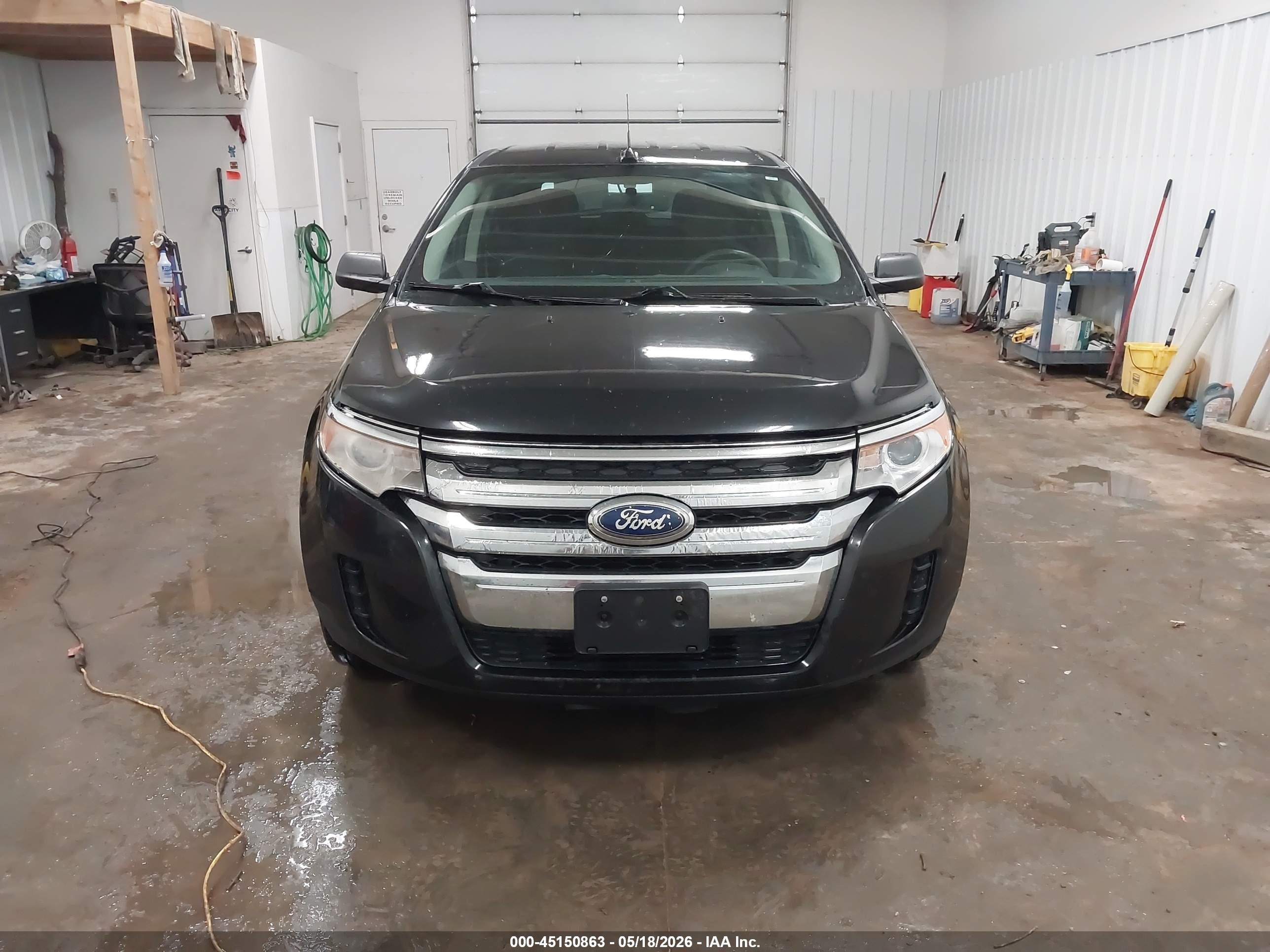 2014 Ford Edge Se Black vin: 2FMDK4GC0EBB46936