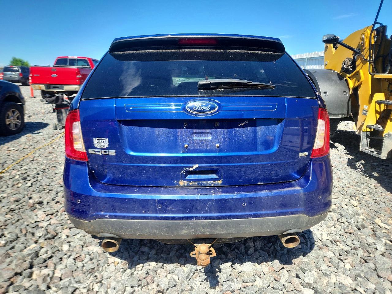 2013 Ford Edge Se Синий vin: 2FMDK4GC1DBB35720
