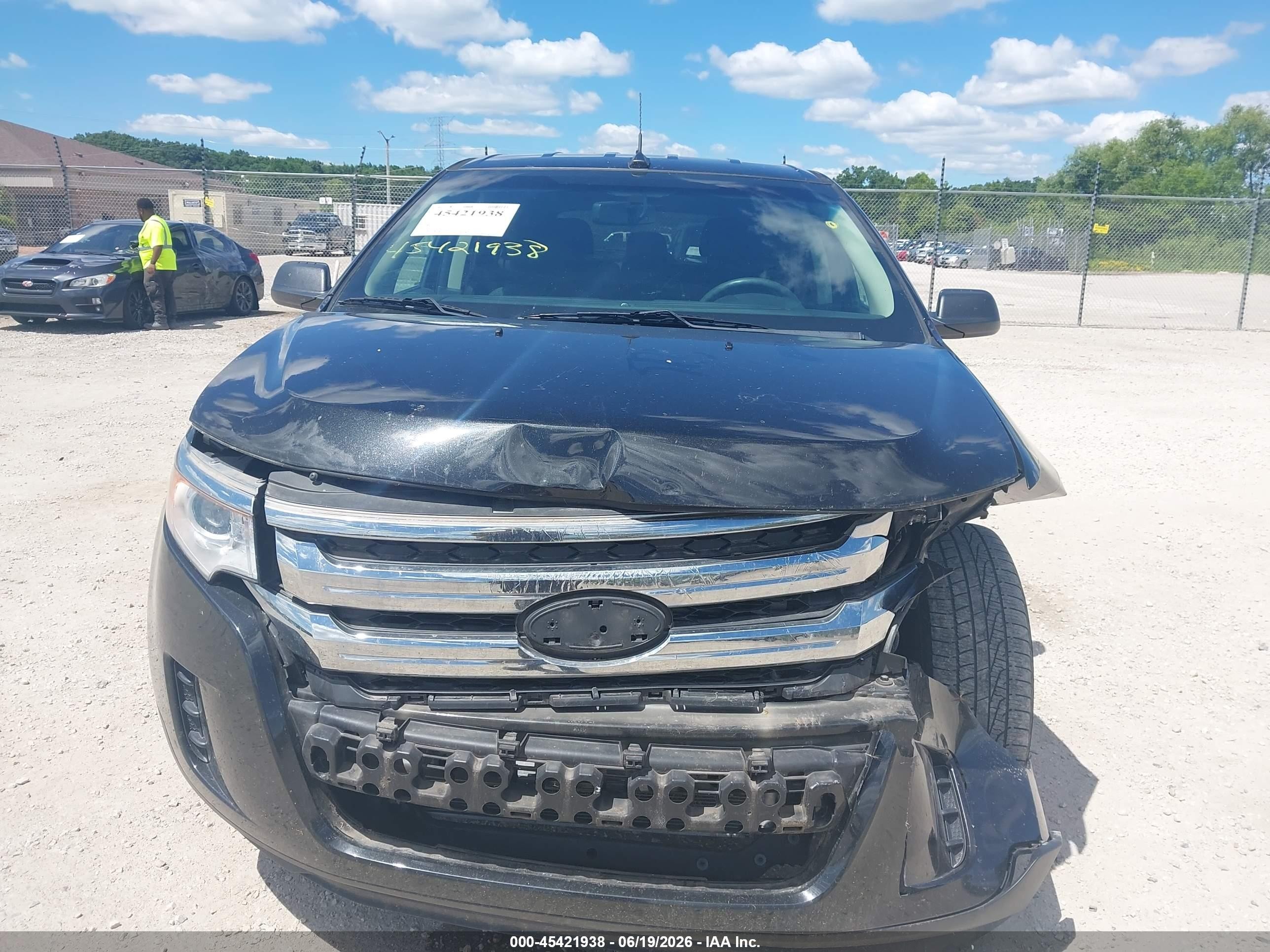 2013 Ford Edge Se Black vin: 2FMDK4GC1DBC48163