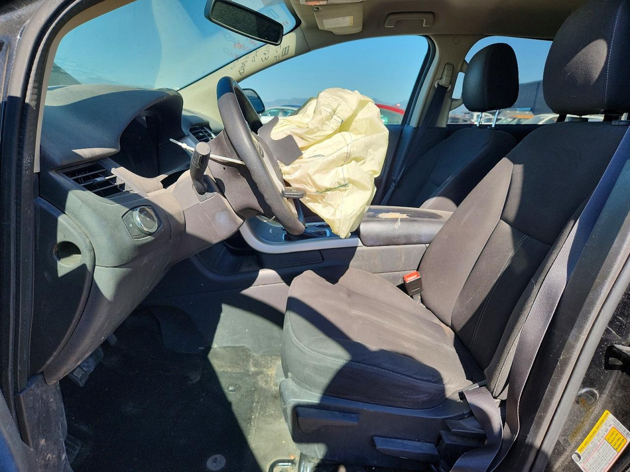 2014 Ford Edge Se Black vin: 2FMDK4GC1EBA34789