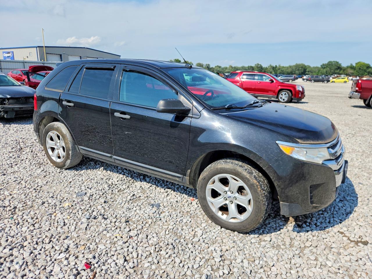 2013 Ford Edge Black vin: 2FMDK4GC2DBA44794