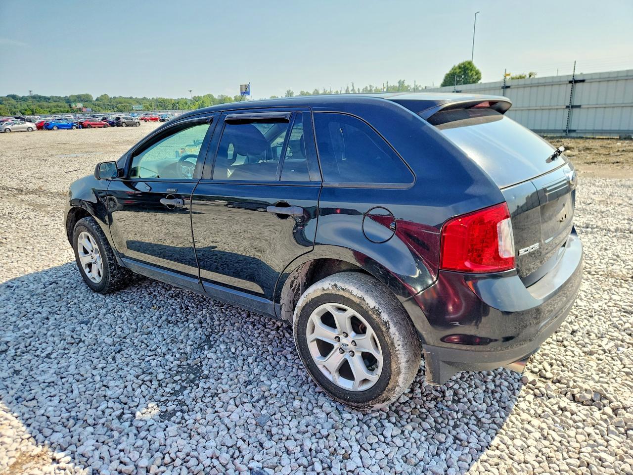 2013 Ford Edge Black vin: 2FMDK4GC2DBA44794