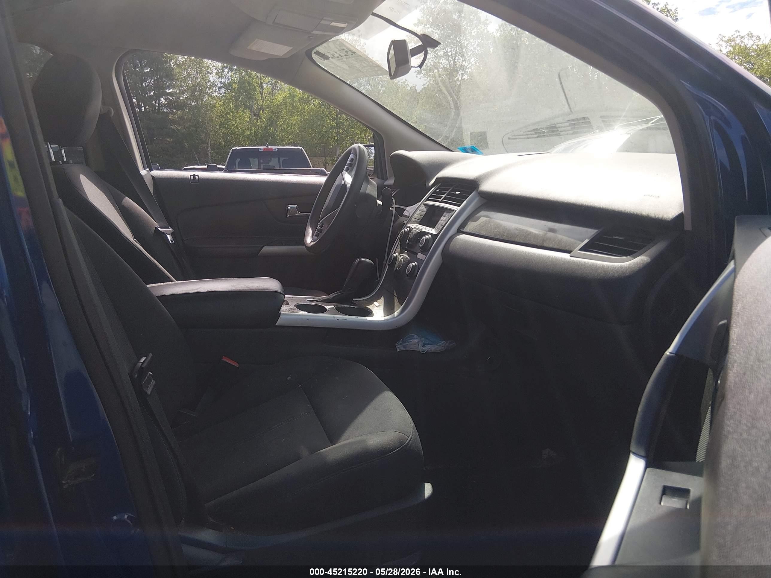 2014 Ford Edge Se Blue vin: 2FMDK4GC2EBA19086