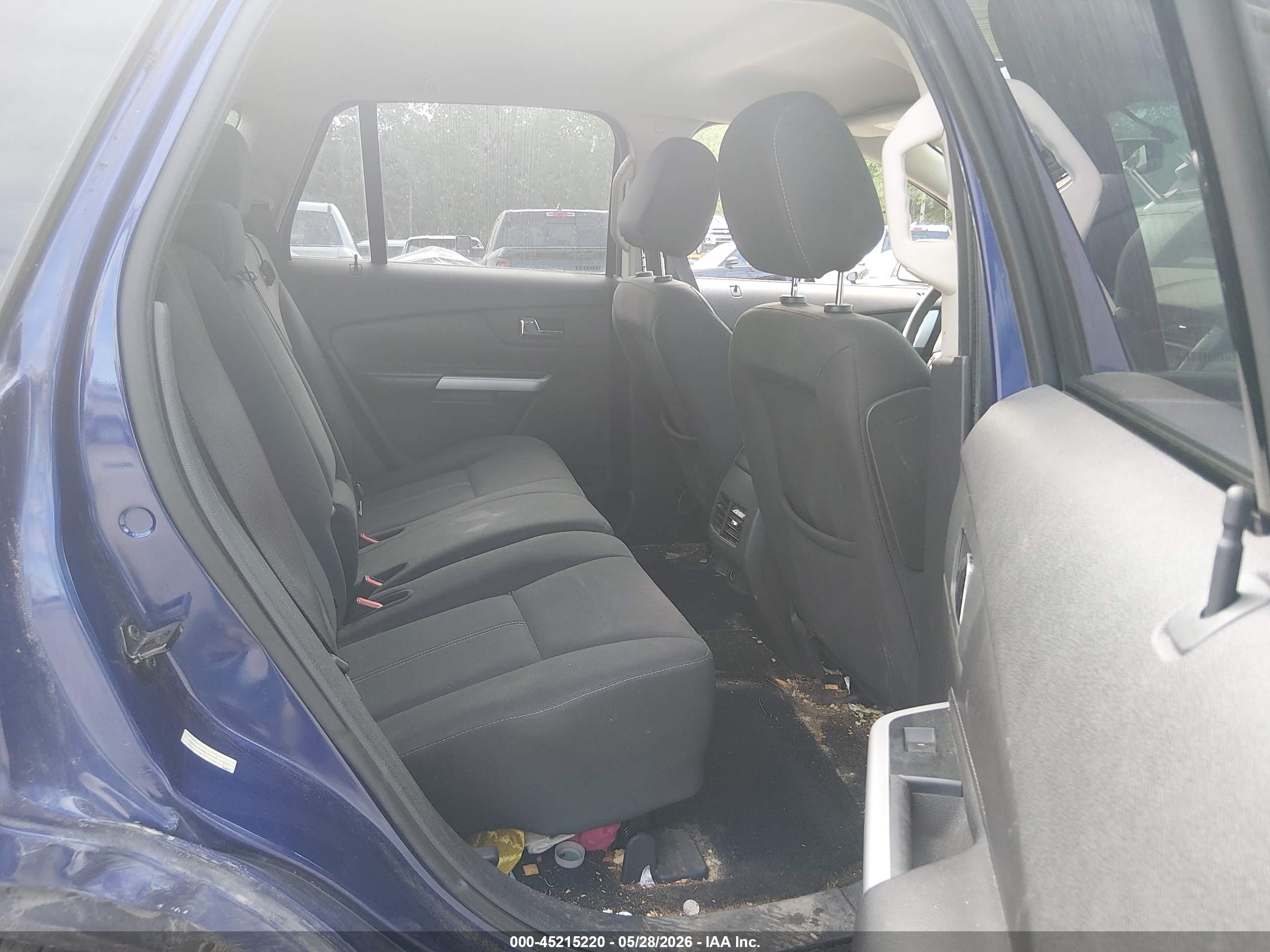 2014 Ford Edge Se Blue vin: 2FMDK4GC2EBA19086