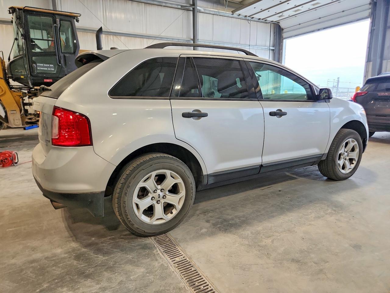 2014 Ford Edge Se Silver vin: 2FMDK4GC2EBB27725