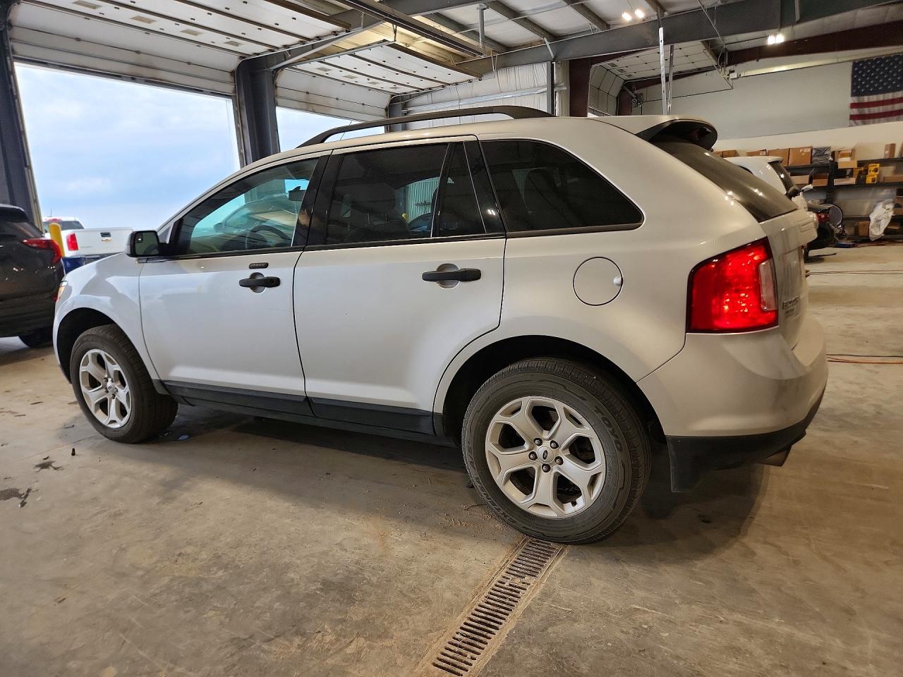 2014 Ford Edge Se Silver vin: 2FMDK4GC2EBB27725