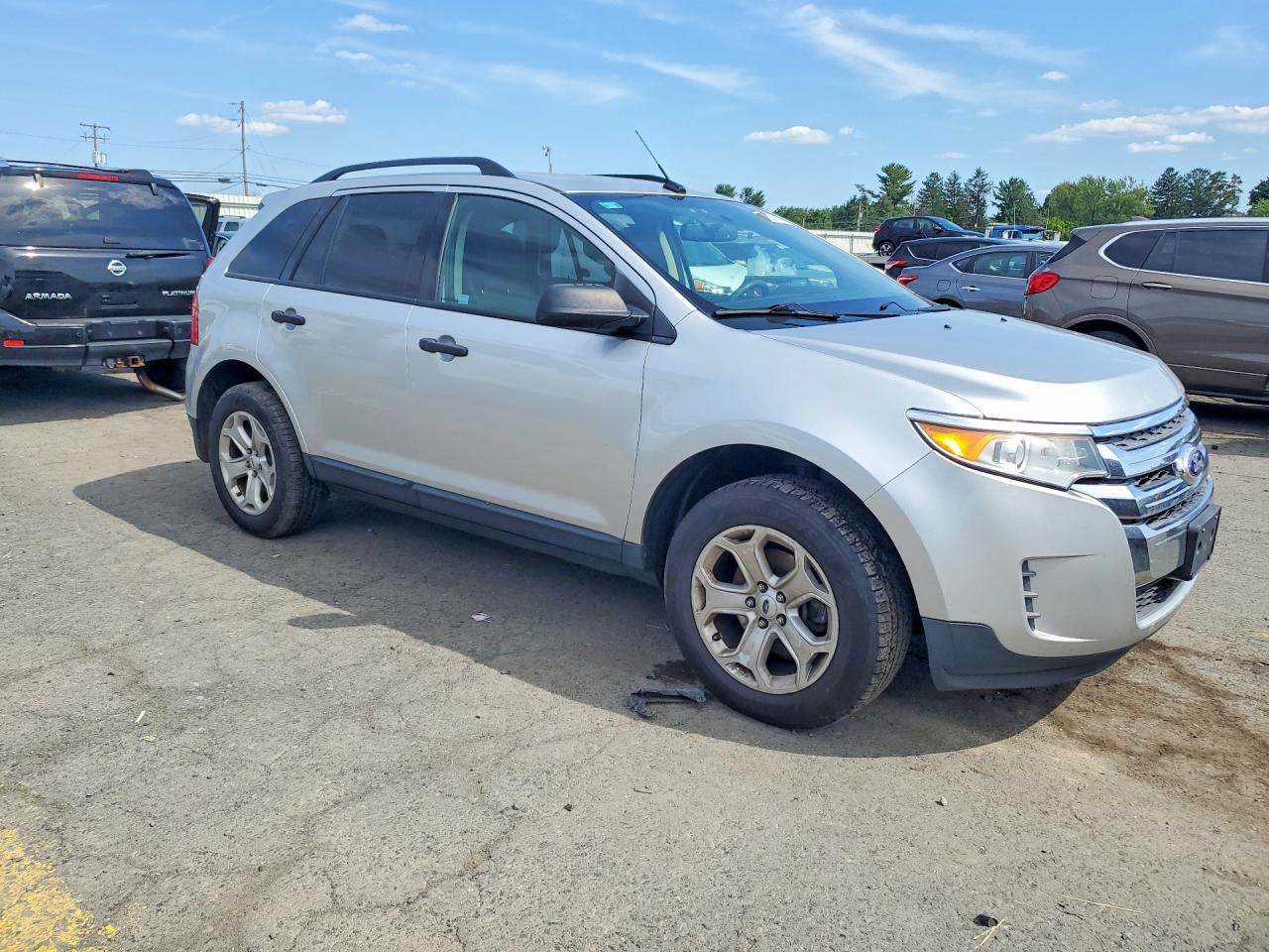 2014 Ford Edge Se Gray vin: 2FMDK4GC2EBB59669