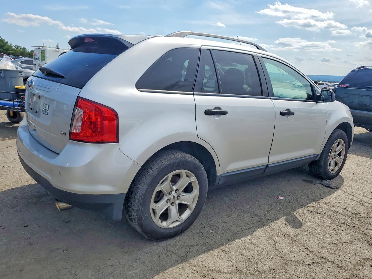2014 Ford Edge Se Gray vin: 2FMDK4GC2EBB59669