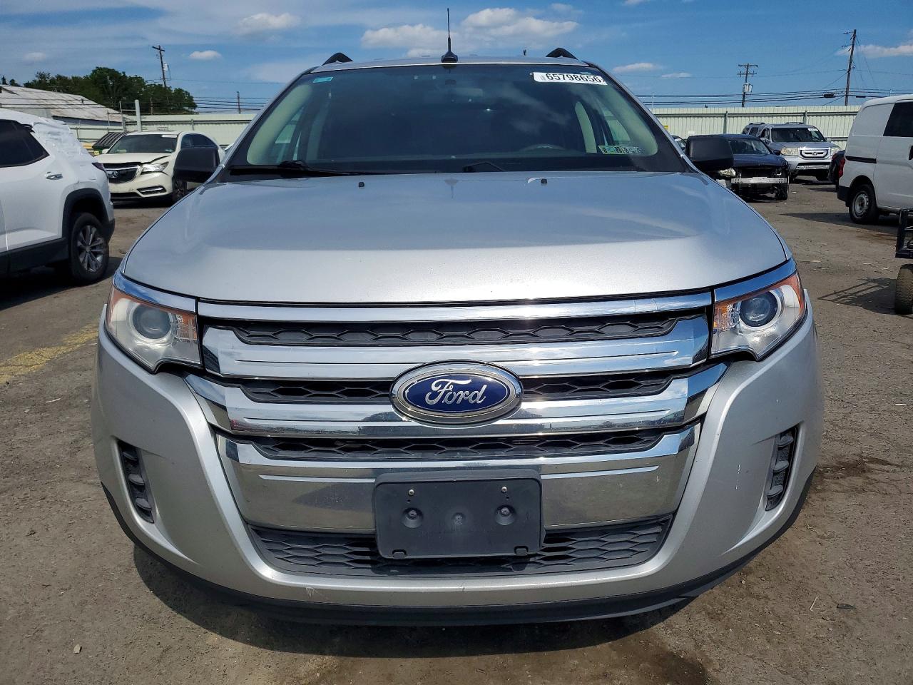 2014 Ford Edge Se Gray vin: 2FMDK4GC2EBB59669