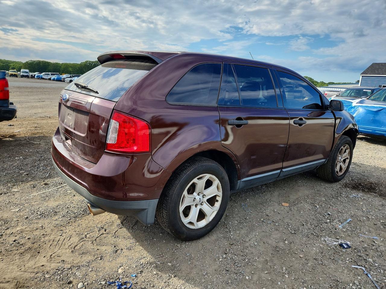 2012 Ford Edge Se Бордовый vin: 2FMDK4GC3CBA83487