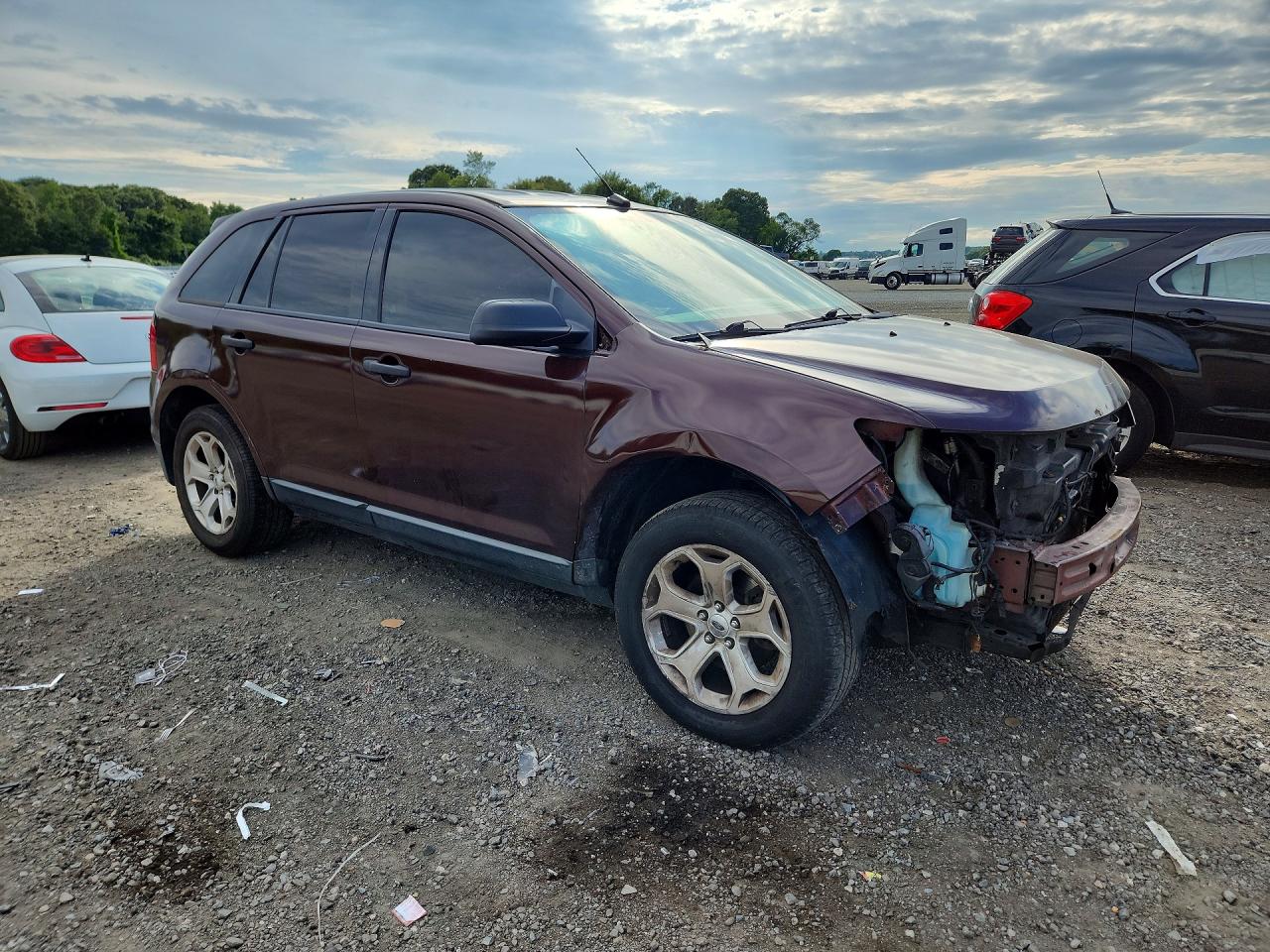 2012 Ford Edge Se Бордовый vin: 2FMDK4GC3CBA83487