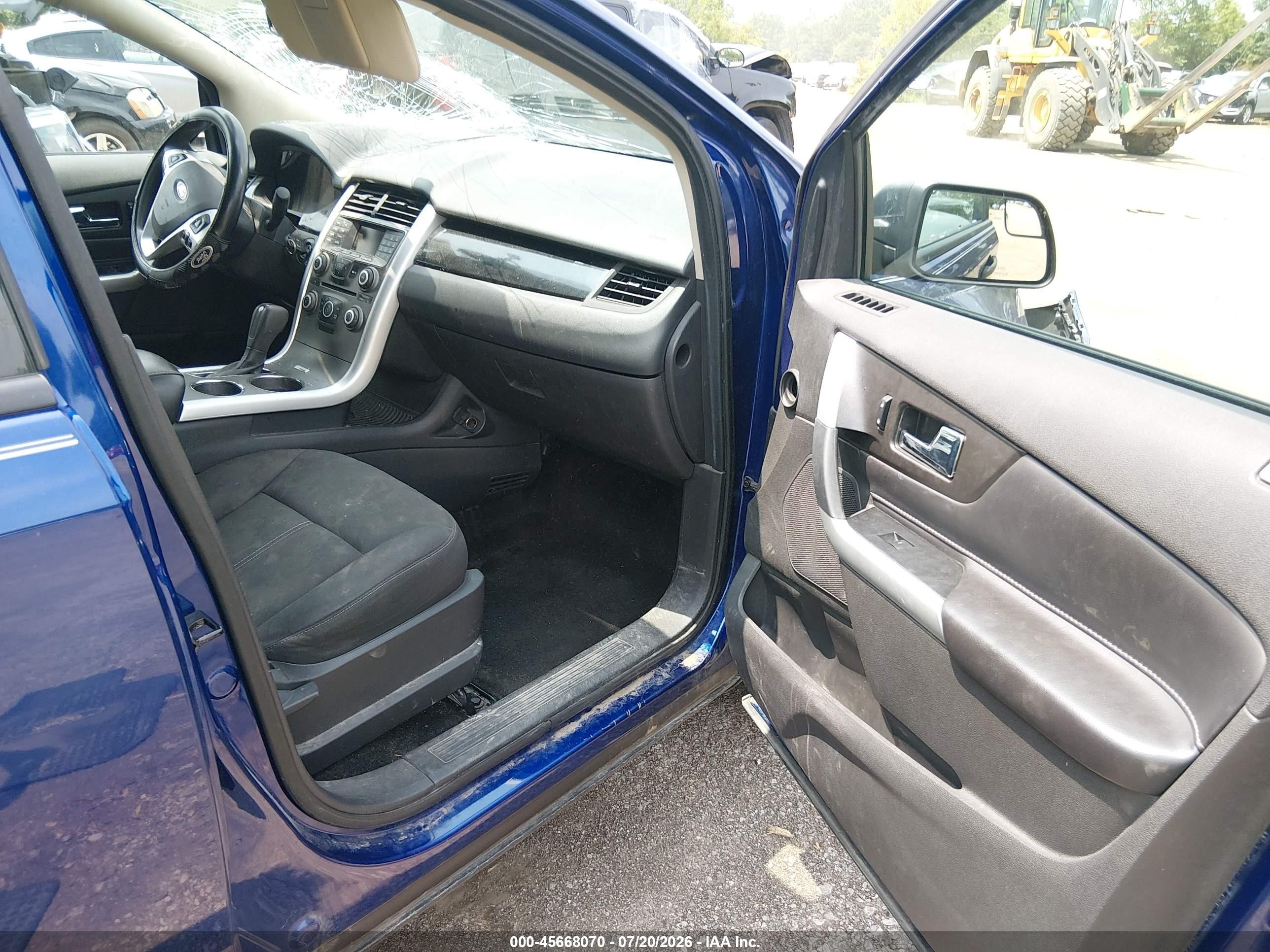 2013 Ford Edge Se Синий vin: 2FMDK4GC3DBB57332