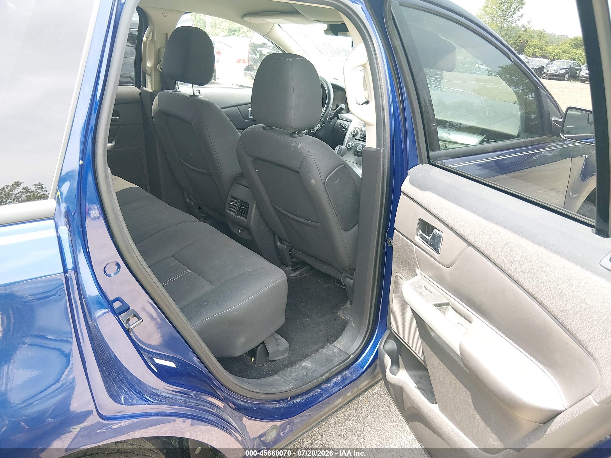 2013 Ford Edge Se Синий vin: 2FMDK4GC3DBB57332