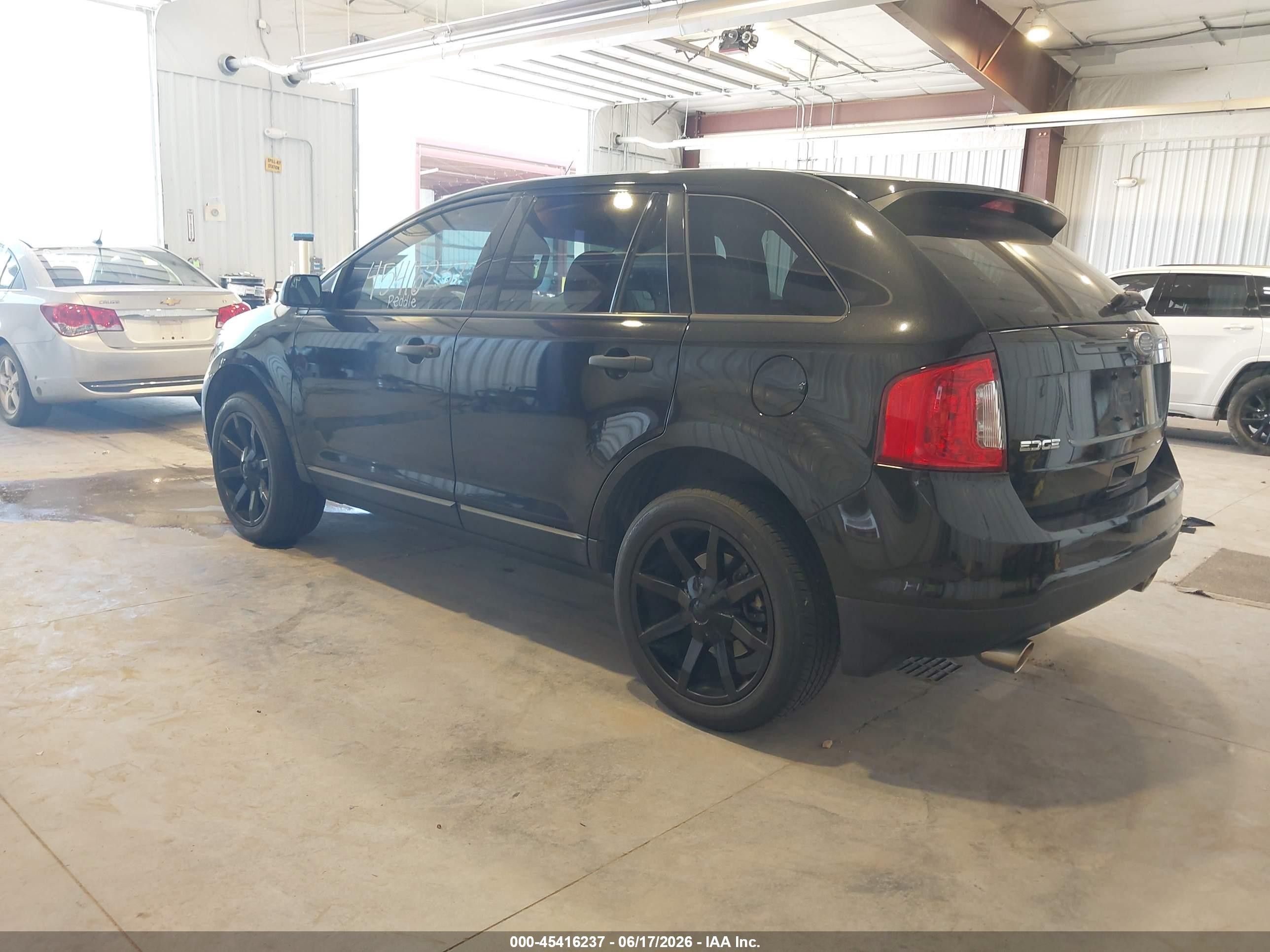 2013 Ford Edge Se Black vin: 2FMDK4GC3DBC62338
