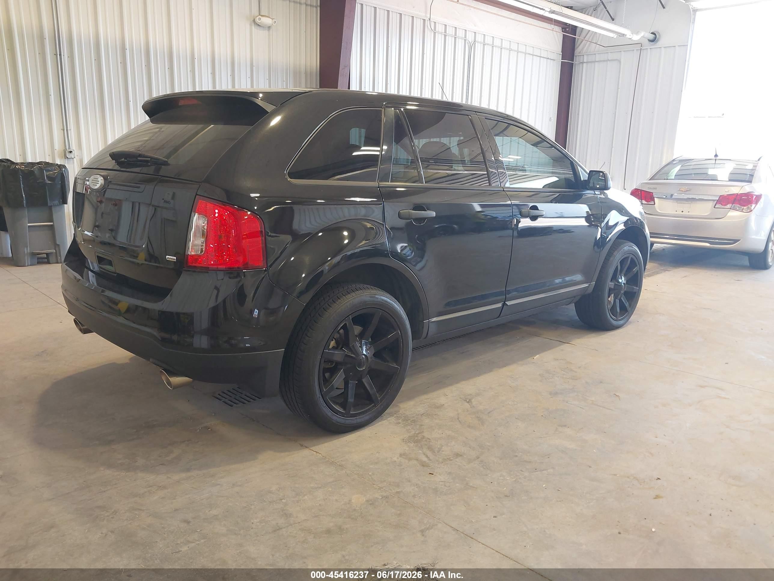 2013 Ford Edge Se Black vin: 2FMDK4GC3DBC62338