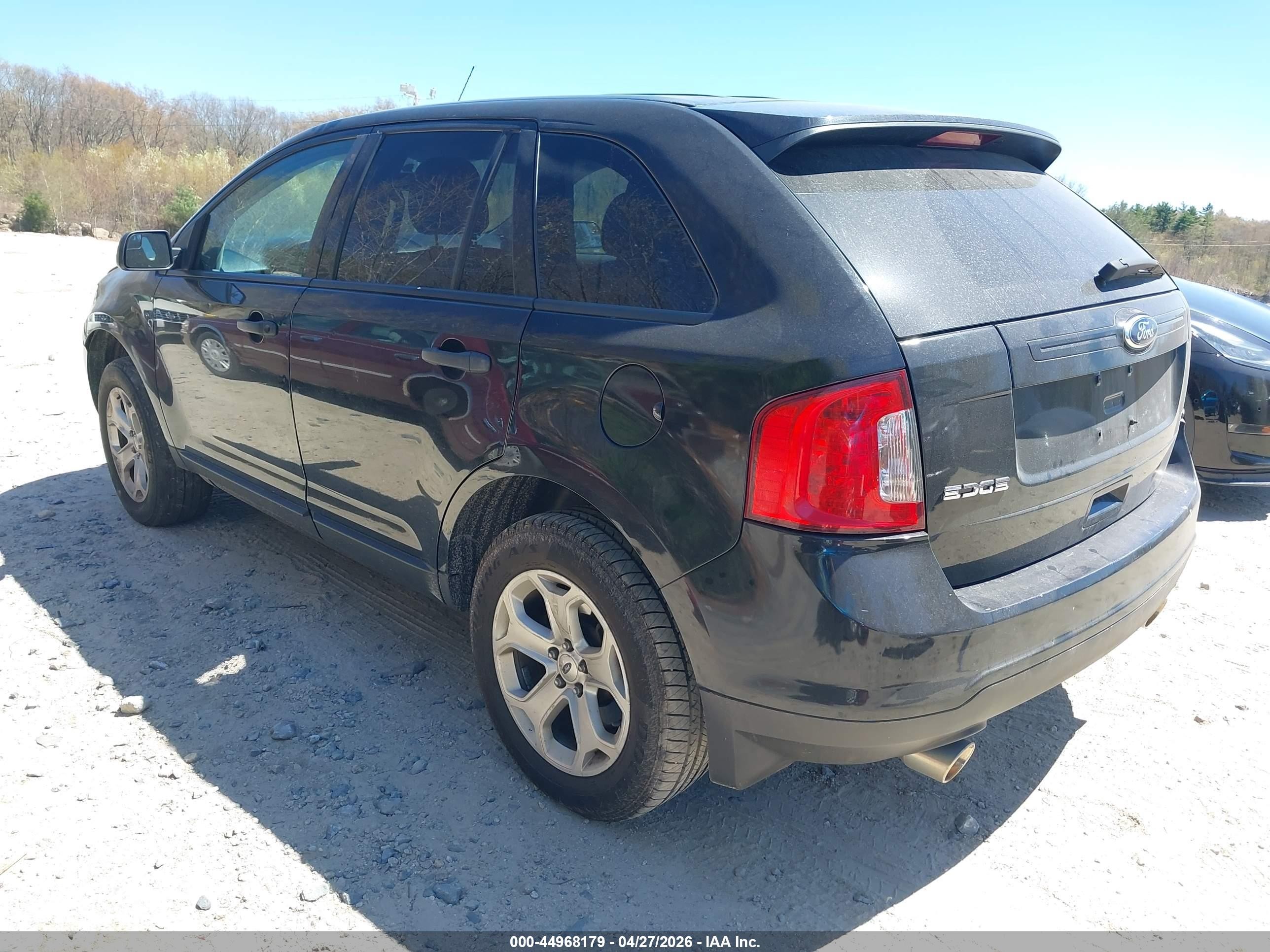 2013 Ford Edge Se Black vin: 2FMDK4GC3DBC74943