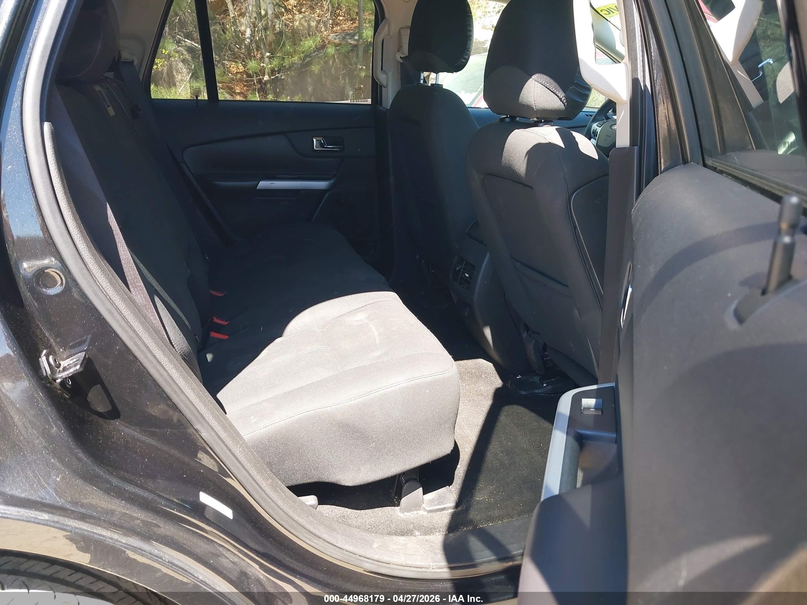 2013 Ford Edge Se Black vin: 2FMDK4GC3DBC74943