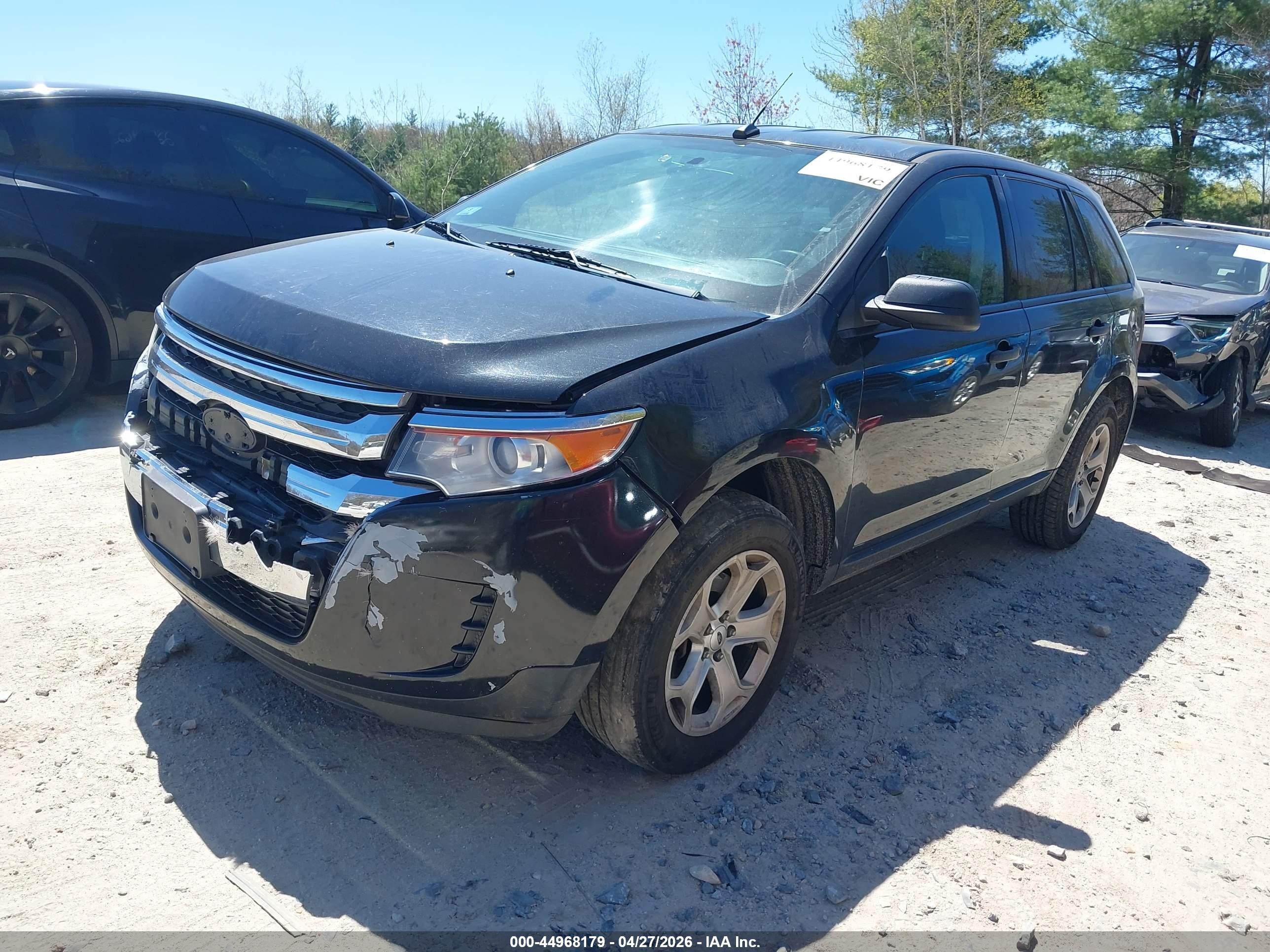 2013 Ford Edge Se Black vin: 2FMDK4GC3DBC74943