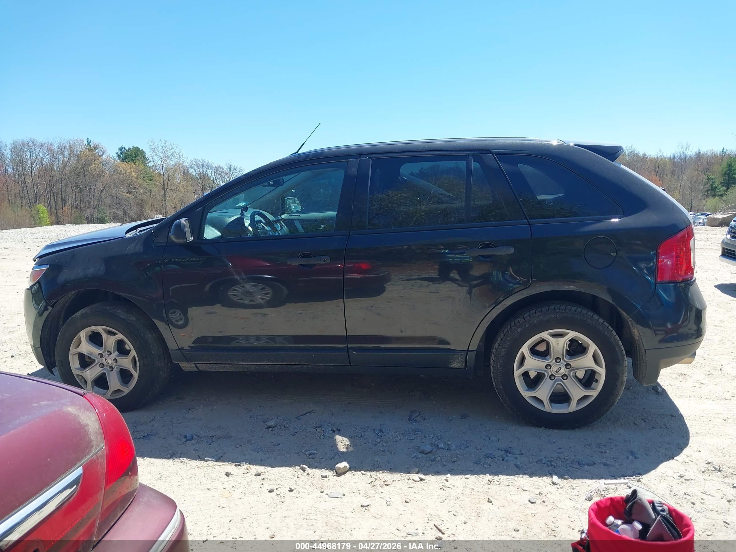 2013 Ford Edge Se Black vin: 2FMDK4GC3DBC74943
