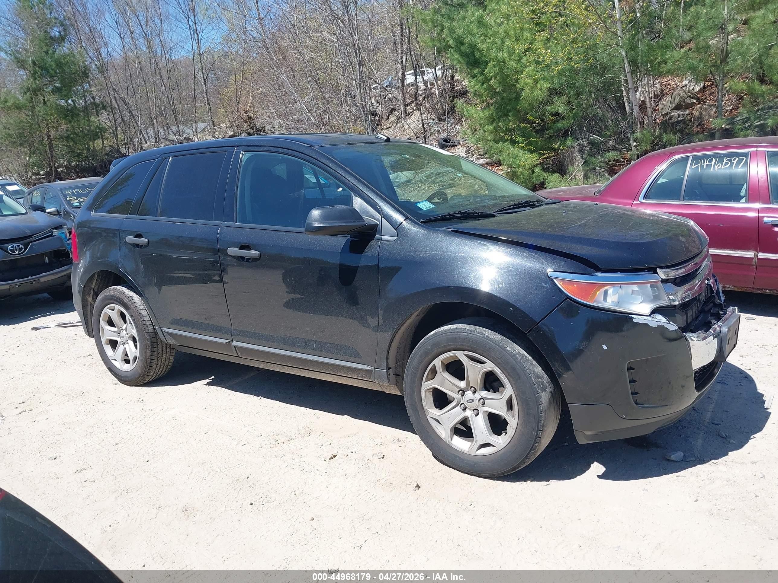 2013 Ford Edge Se Black vin: 2FMDK4GC3DBC74943