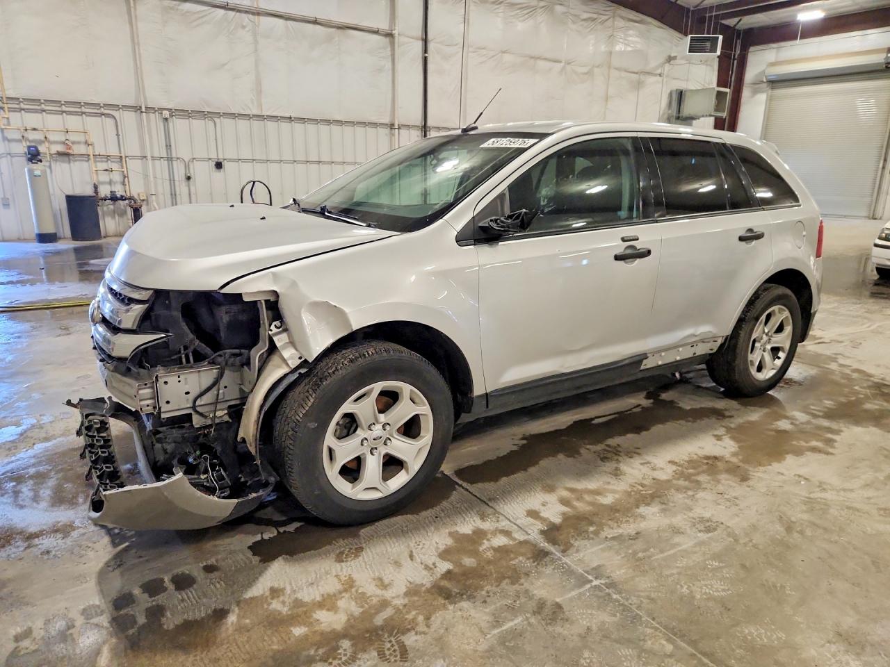 2013 Ford Edge Se Silver vin: 2FMDK4GC3DBC96571