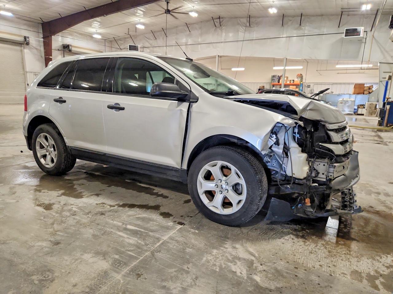 2013 Ford Edge Se Silver vin: 2FMDK4GC3DBC96571