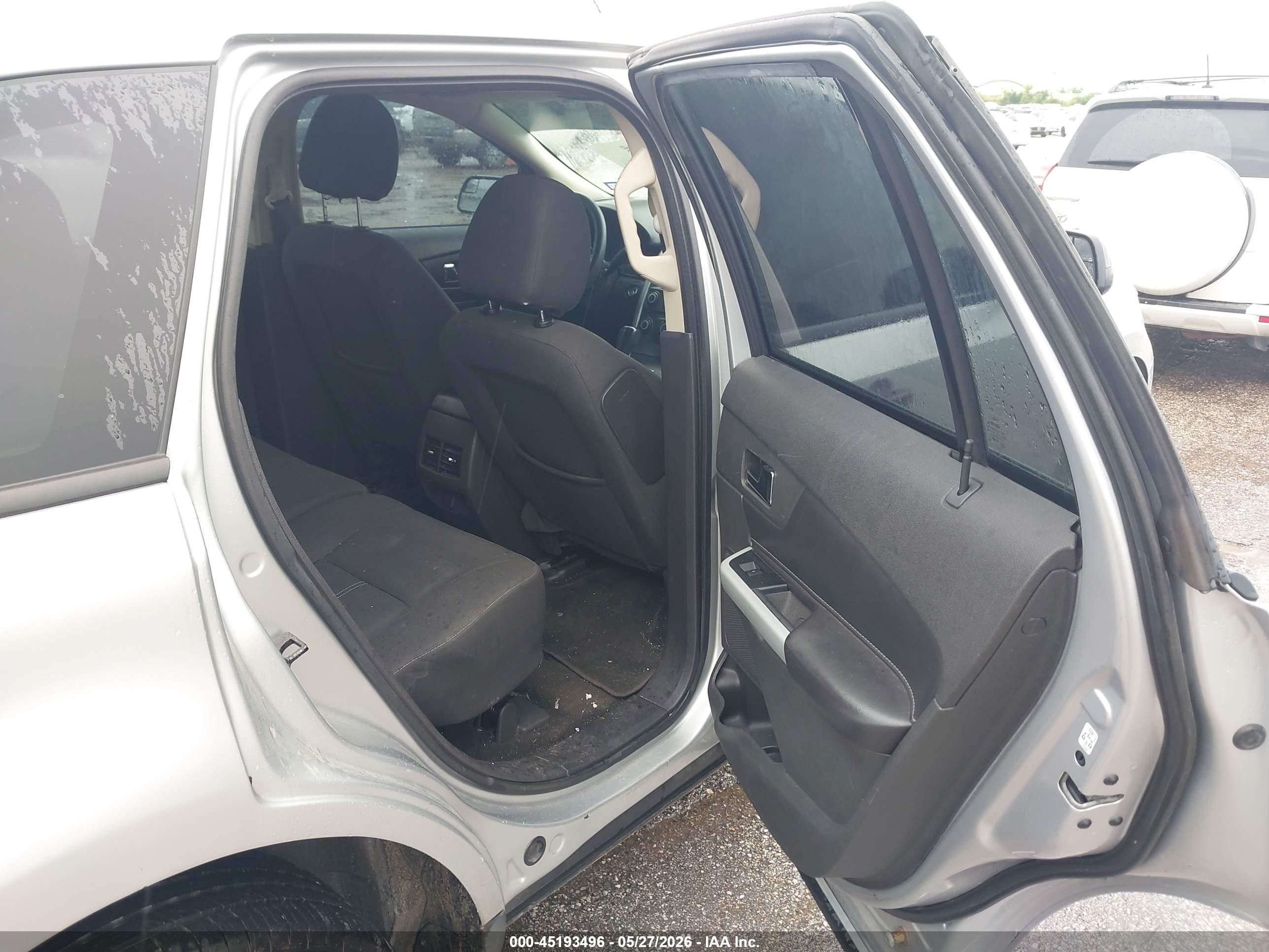 2014 Ford Edge Se Silver vin: 2FMDK4GC3EBA26208
