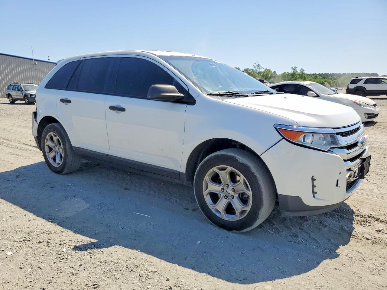 2014 Ford Edge Se Белый vin: 2FMDK4GC3EBB67277