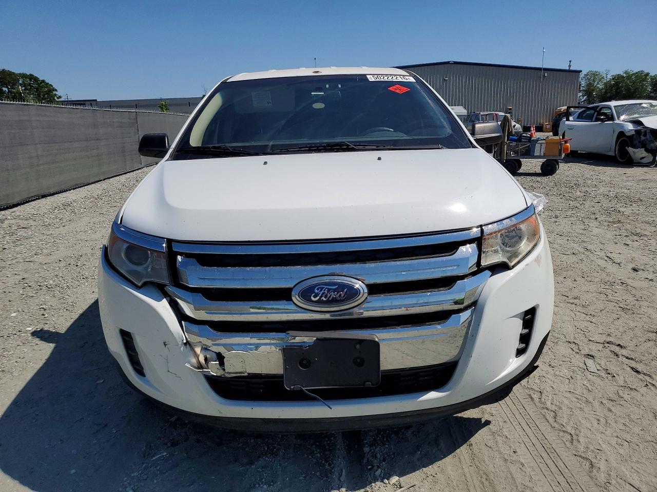 2014 Ford Edge Se Белый vin: 2FMDK4GC3EBB67277