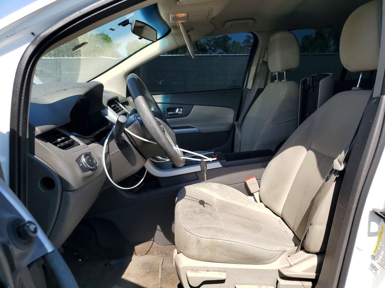 2014 Ford Edge Se Белый vin: 2FMDK4GC3EBB67277