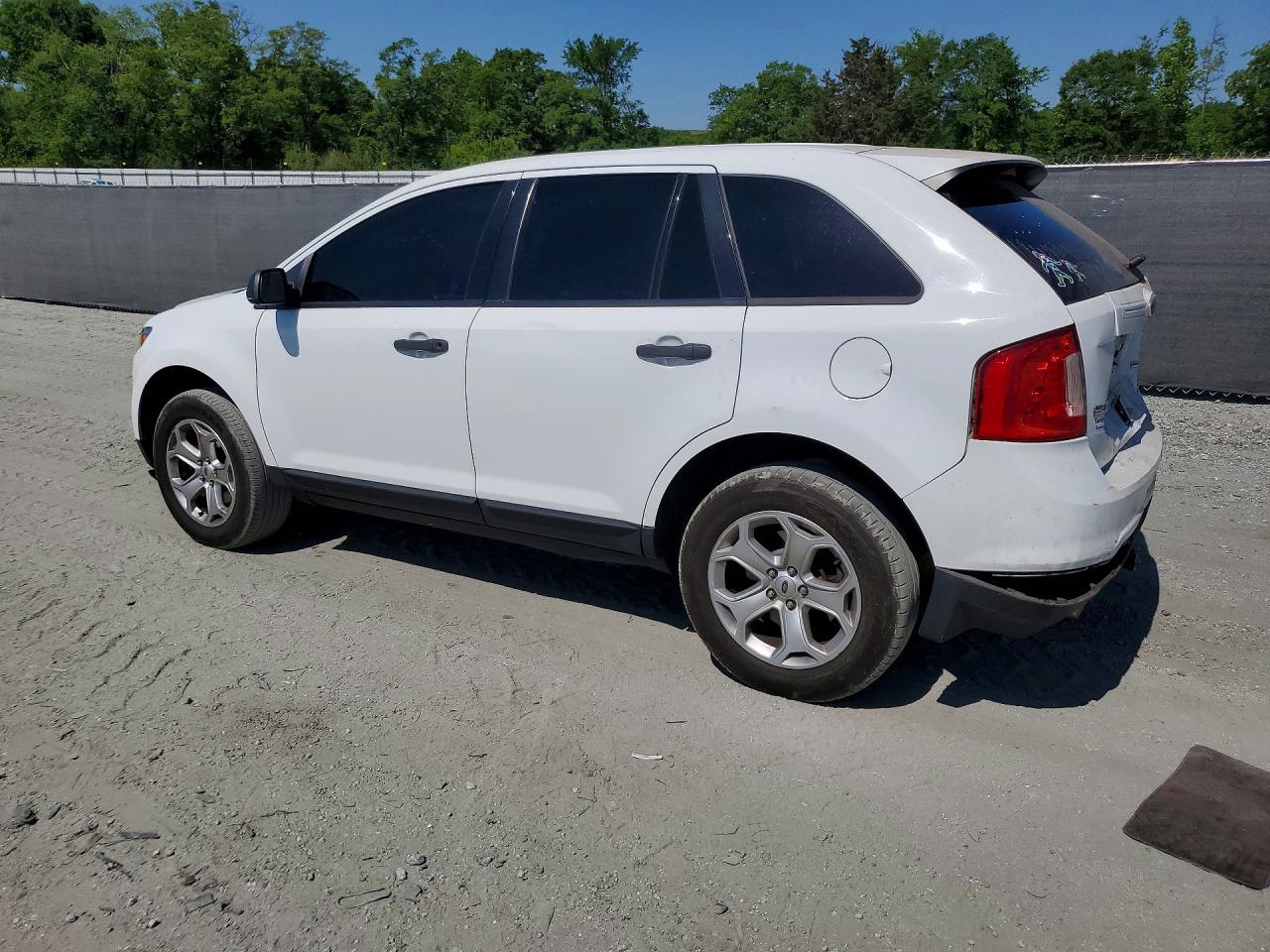 2014 Ford Edge Se Белый vin: 2FMDK4GC3EBB67277
