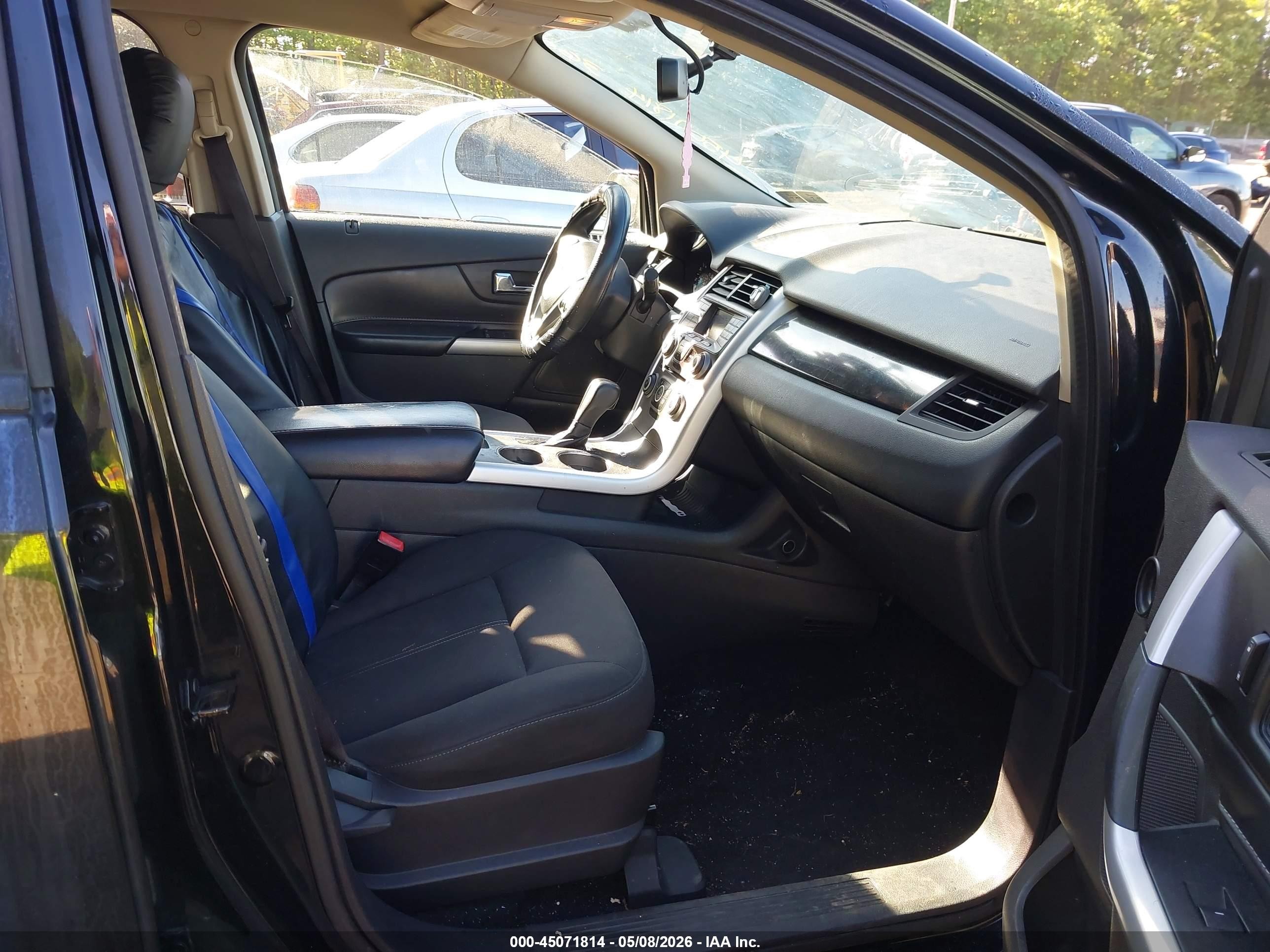 2014 Ford Edge Se Черный vin: 2FMDK4GC5EBA03772