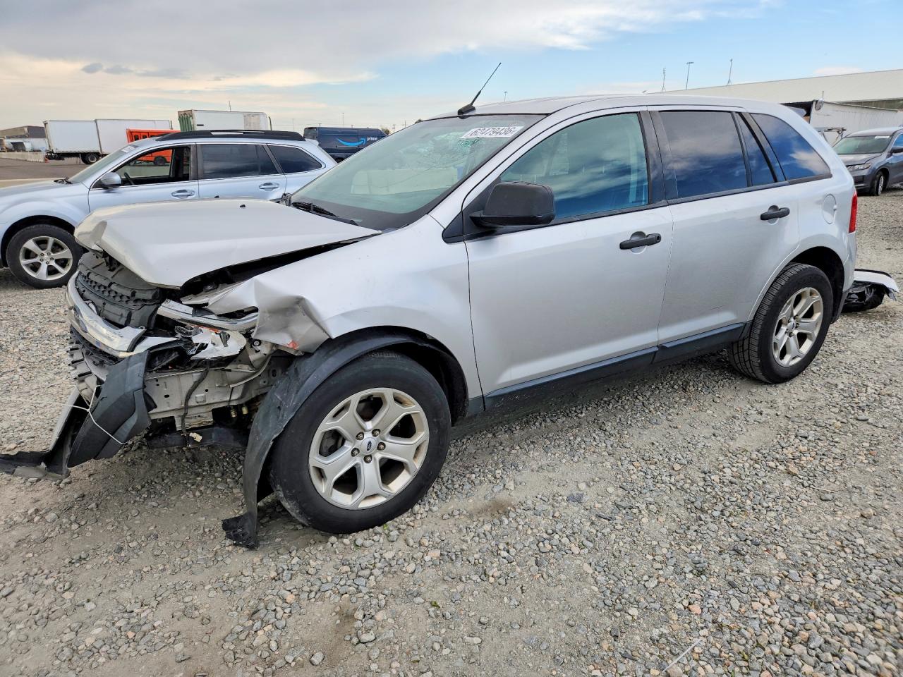 2011 Ford Edge Se Silver vin: 2FMDK4GC6BBA86771