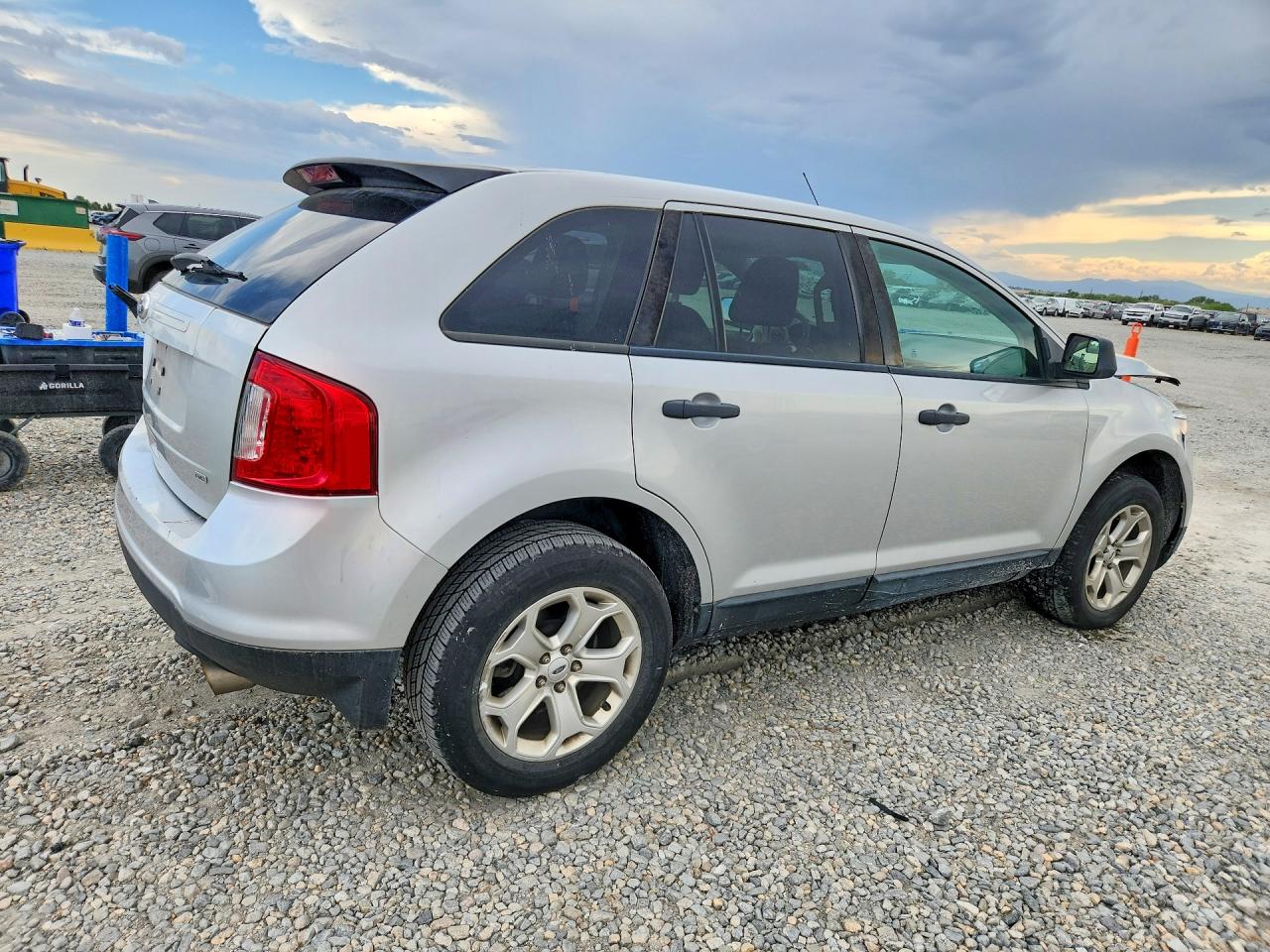 2011 Ford Edge Se Silver vin: 2FMDK4GC6BBA86771